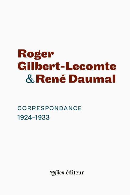 Correspondance 1924-1933