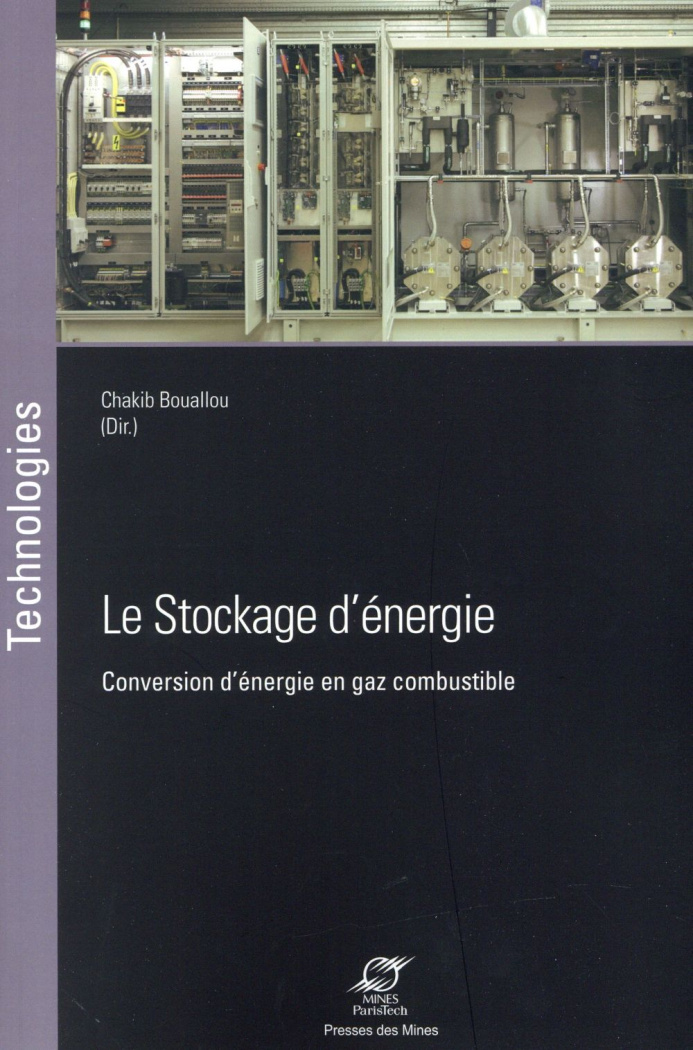 Le stockage d'énergie. Conversion d'énergie en gaz combustible