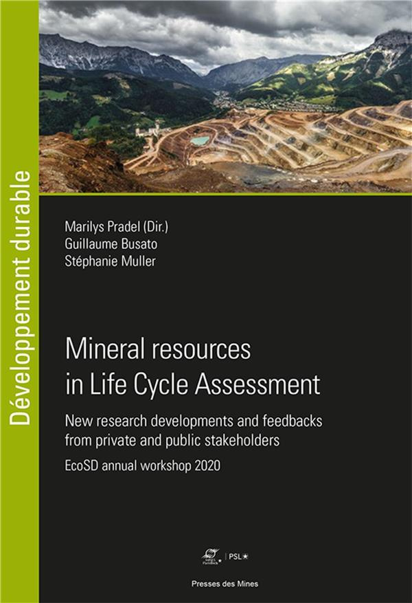 MINERAL RESOURCES IN LIFE CYCLE ASSESSMENT - NEW RESEARCH DEVELOPMENTS AND FEEDBACKS FROM PRIVATE AN