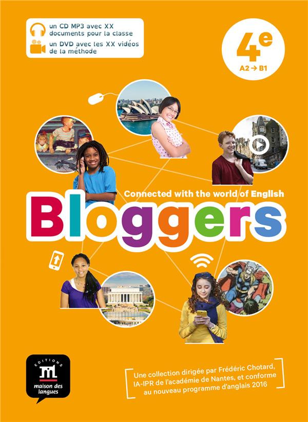 BLOGGERS 4E - PACK CD   DVD - CONNECTED WITH THE WORLD OF ENGLISH