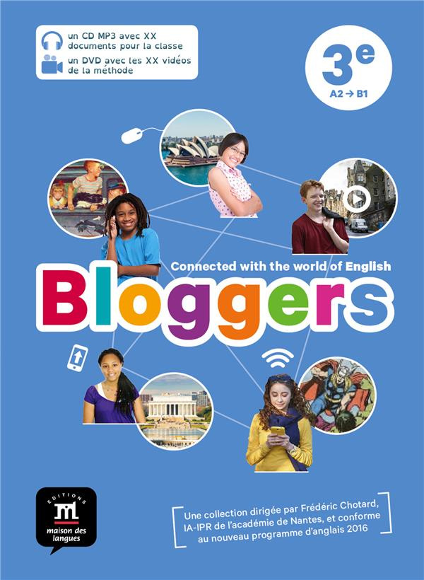 BLOGGERS 3E - PACK CD   DVD - CONNECTED WITH THE WORLD OF ENGLISH