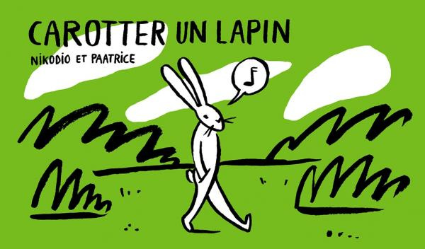 Carotter un lapin. Cuisiné de chasseur
