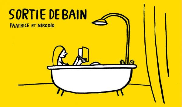 Marin d'eau douche. La sortie de bain