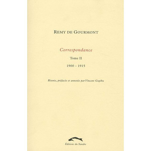 CORRESPONDANCE 2 (1900-1915)