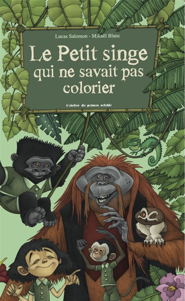 Le petit singe qui ne savait pas colorier