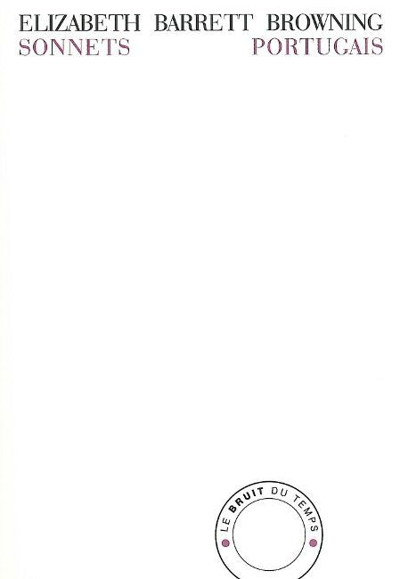 Sonnets portugais. Edition bilingue anglais-français