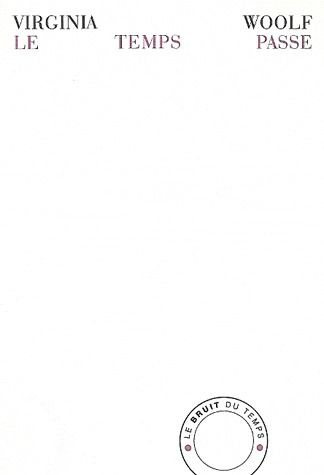 Le temps passe. Edition bilingue français-anglais