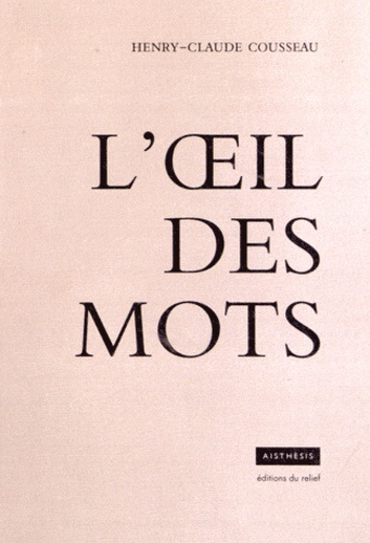 L OEIL DES MOTS