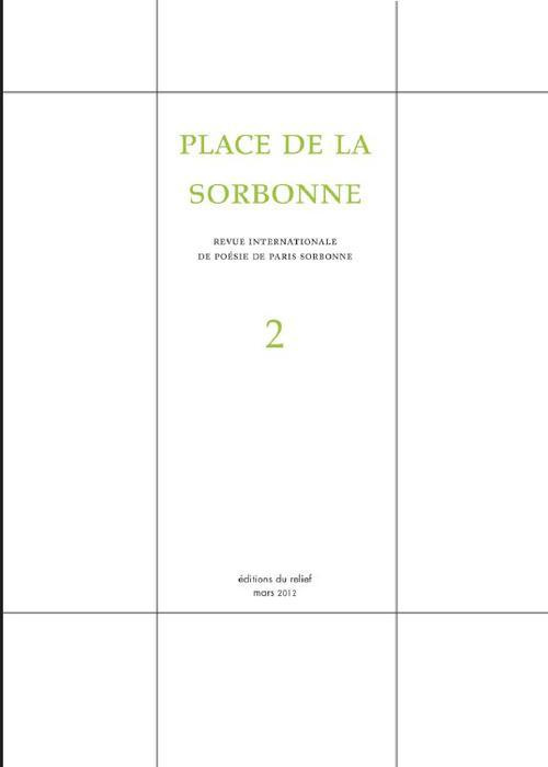 PLACE DE LA SORBONNE TOME 2