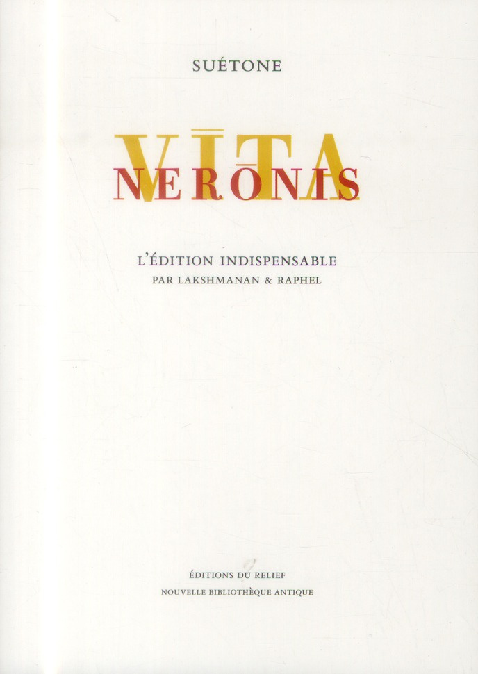 VITA NERONIS DE SUETONE