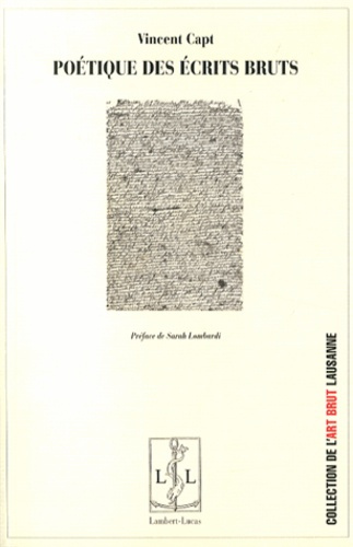 Poétique des écrits bruts. De l'aliéné vers l'autre de la langue
