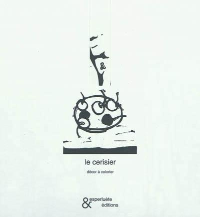 Le cerisier. Décor à colorier