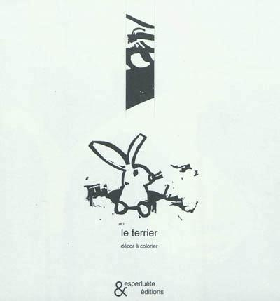 Le terrier. Décor à colorier