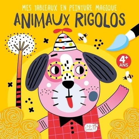 Animaux rigolos. Avec 1 pinceau