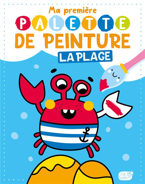 La plage. Avec 1 pinceau