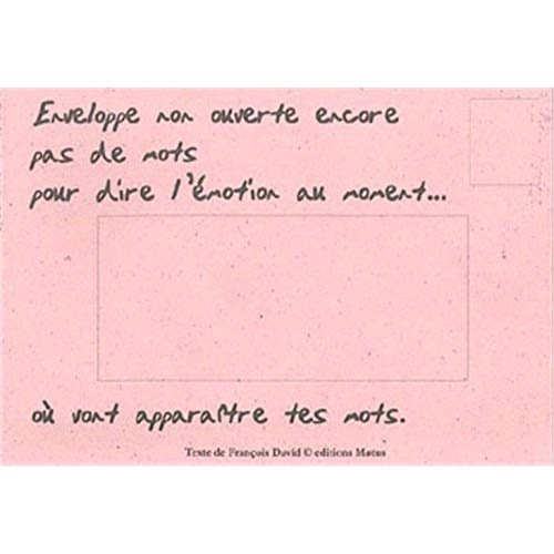 Enveloppe poeme fraise par 4