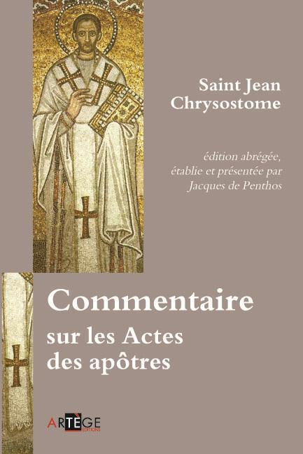Commentaire sur les actes des apôtres