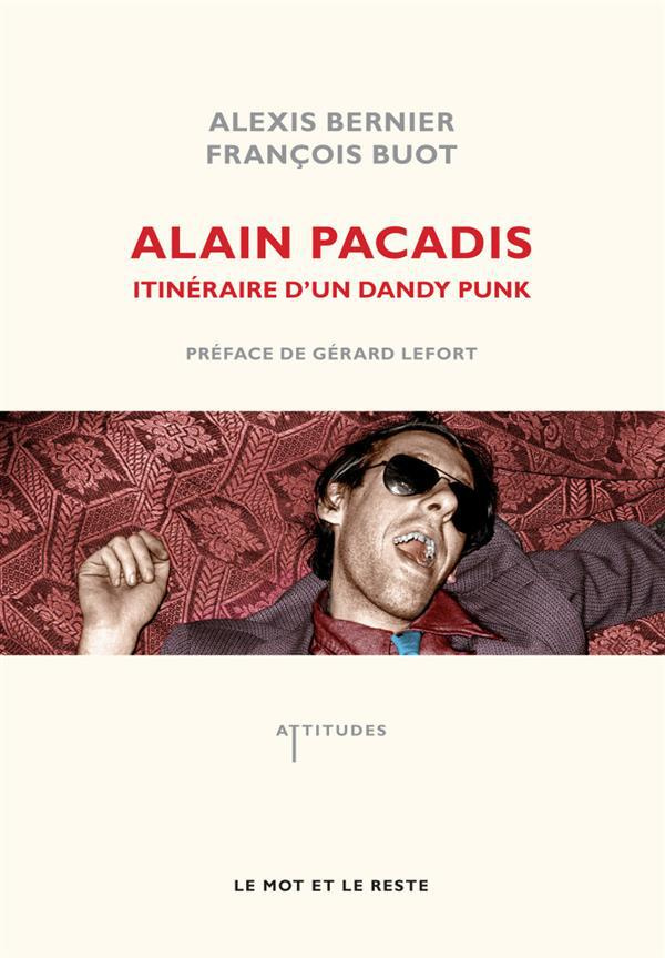 Alain Pacadis. Itinéraire d'un dandy punk