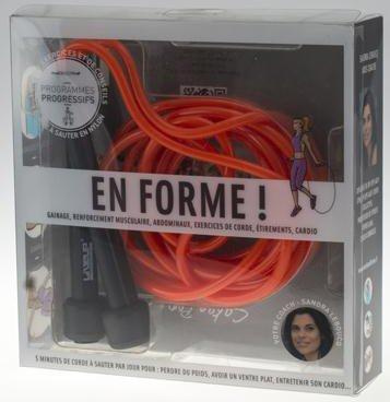En forme ! Coffret avec une corde à sauter orange