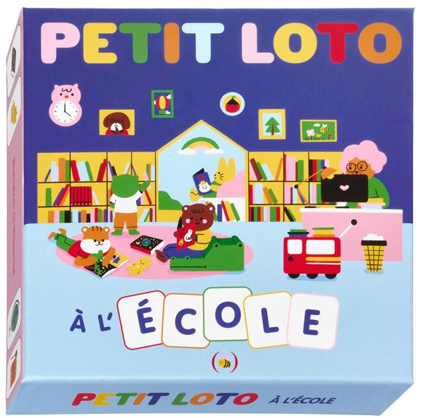BOITE DE JEU - PETIT LOTO A L'ECOLE