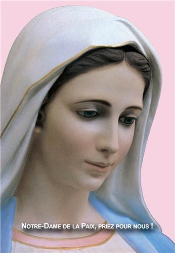 Image de Notre-Dame de la Paix (Medjugorje). Pack de 20 exemplaires