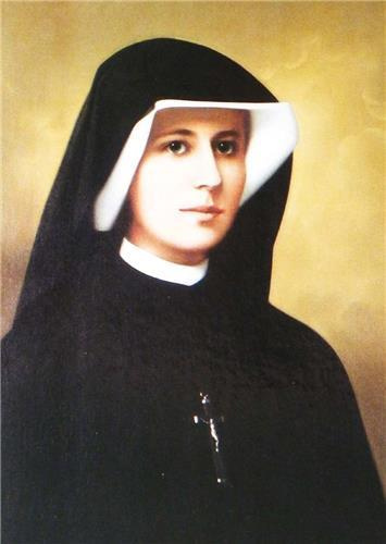 Image de sainte Soeur Faustine Kowalska (1905-1938). Lot de 50 exemplaires