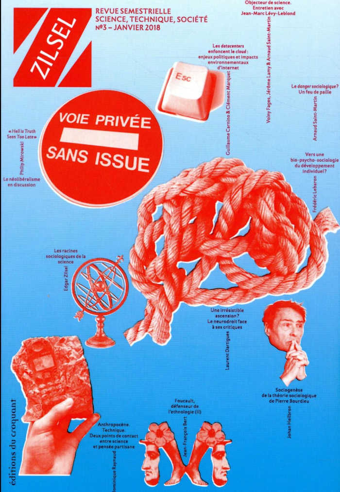 Zilsel N° 3, janvier 2018