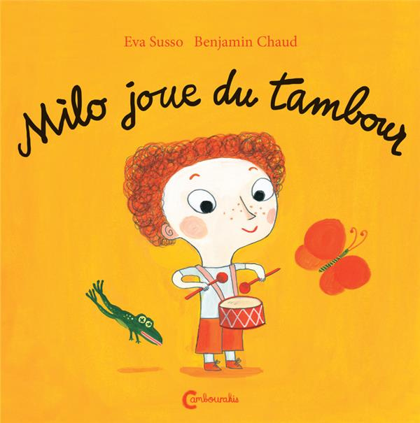 Milo joue du tambour
