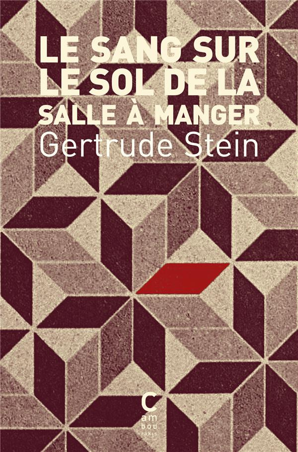 Le sang sur le sol de la salle à manger