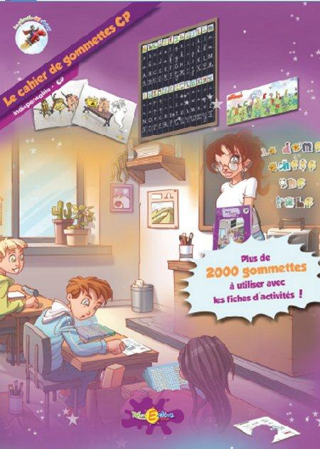 Le cahier de gommettes CP - La planète des Alphas