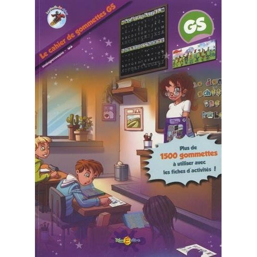 CAHIER DE GOMMETTES GS