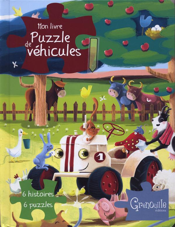 MON LIVRE PUZZLE DES VEHICULES