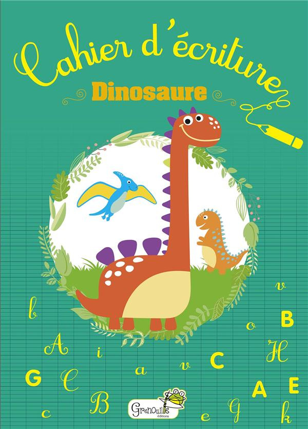 Dinosaure. Cahier d'écriture
