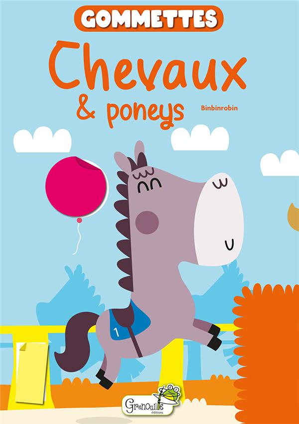 Gommettes chevaux & poneys