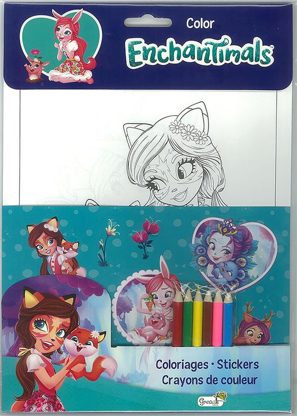 Ma pochette de coloriages Enchantimals