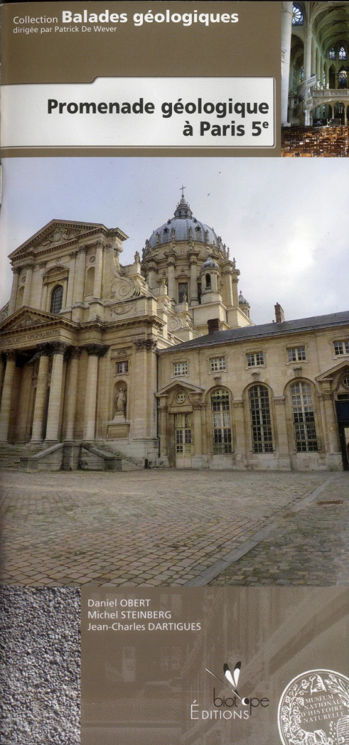 PROMENADE GEOLOGIQUE A PARIS 5E