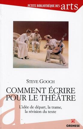 Comment écrire pour le théâtre. L'idée de départ, la trame, la révision du texte