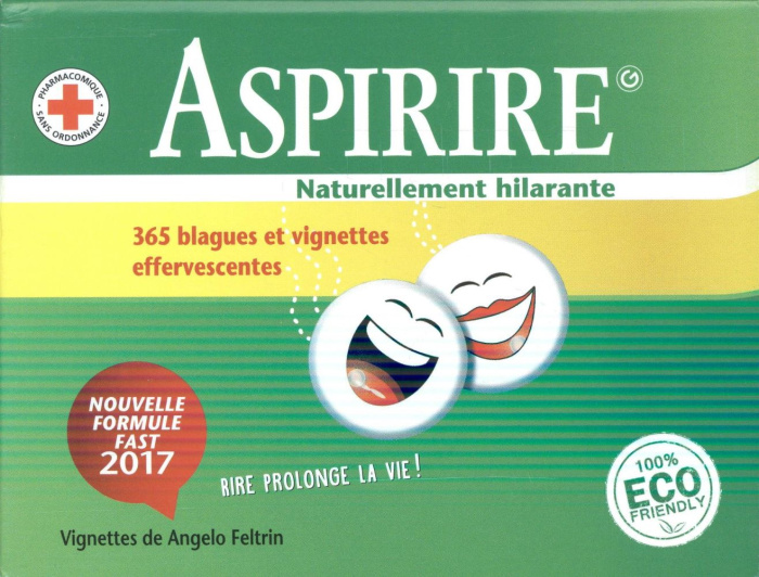 Aspirire, naturellement hilarante. 365 blagues et vignettes effervescentes, Edition 2017