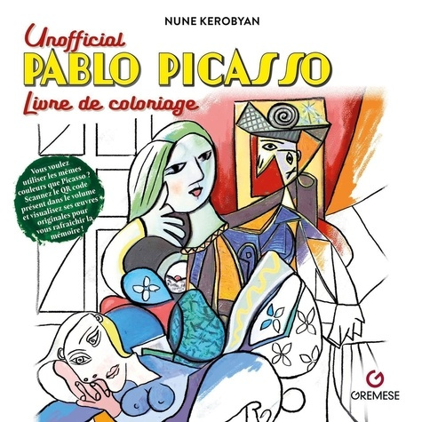 Pablo Picasso. Livre de coloriage non officiel