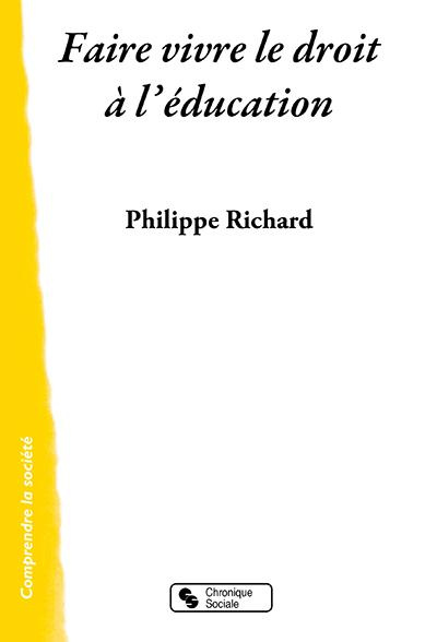 Faire vivre le droit à l'éducation