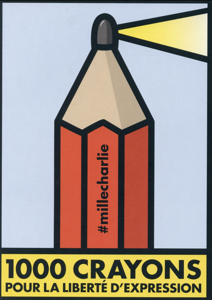 1000 crayons pour la liberté d'expression