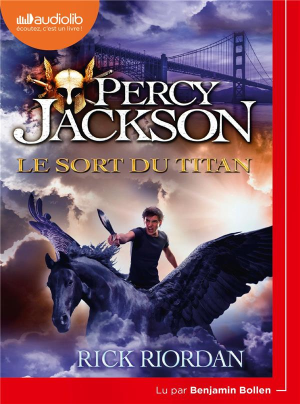 Percy Jackson Tome 3 : Le sort du titan. 1 CD audio MP3