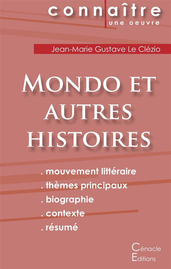 Mondo et autres histoires. Fiche de lecture