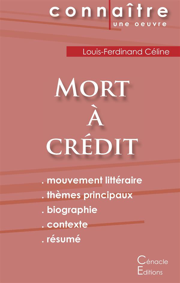 Mort à crédit. Analyse littéraire de référence et résumé complet