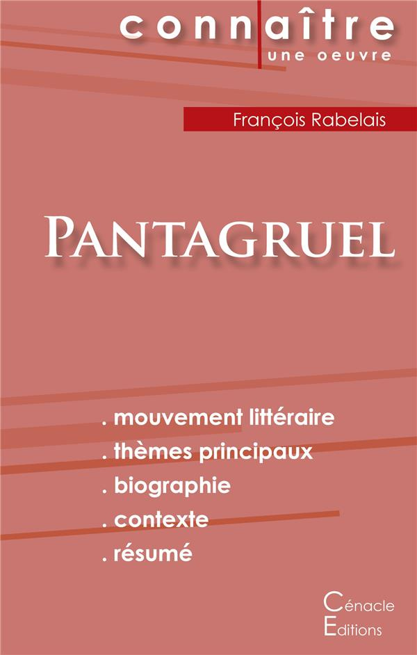 Pantagruel. Analyse littéraire de référence et résumé complet