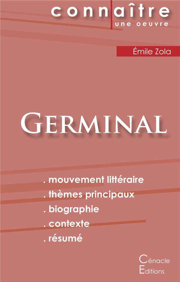 Germinal. Fiche de lecture