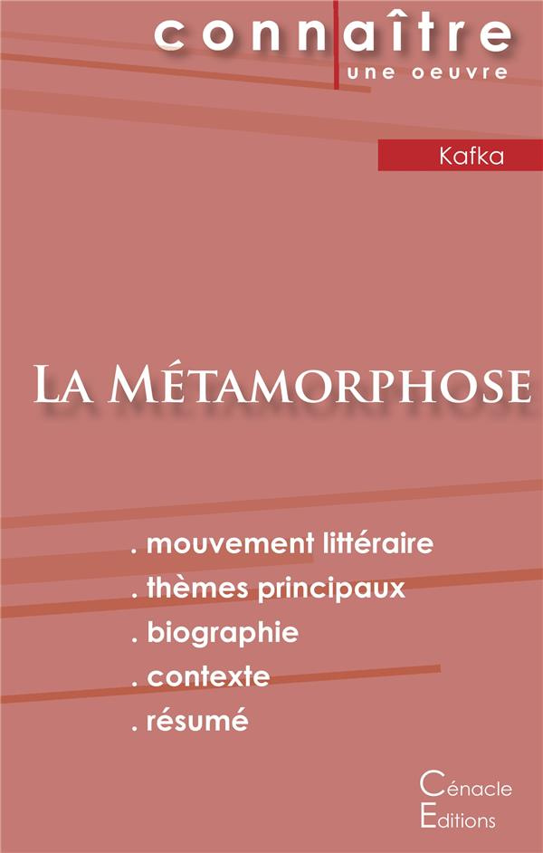 La métamorphose. Fiche de lecture
