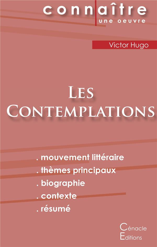 Les contemplations. Fiche de lecture