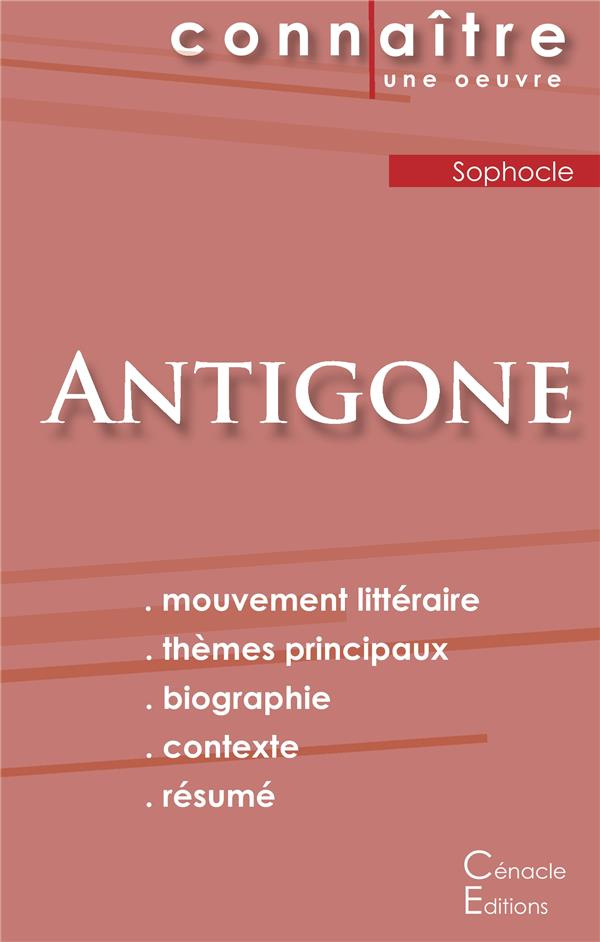 Antigone. Fiche de lecture