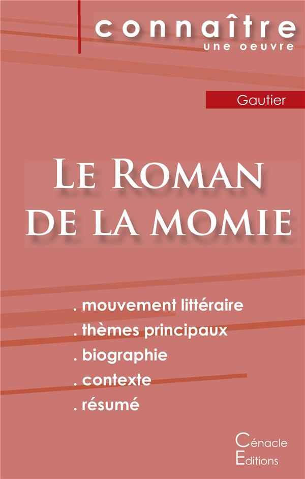Le roman de la momie. Fiche de lecture